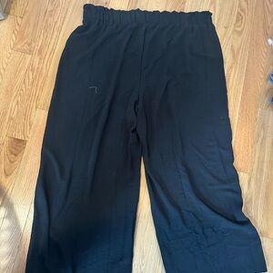 SHEIN Black Wide-Leg Pants